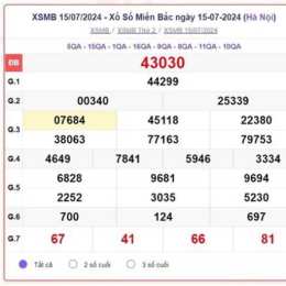 xổ số mb thứ 7