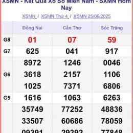 xổ số miền nam bữa thứ tư hàng tuần
