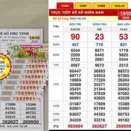 xổ số ngày 19 tháng 09