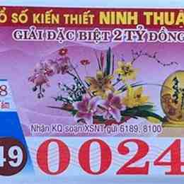 xổ số ninh thuận ngày 13 tháng 2