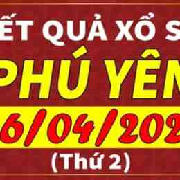 xổ số phú yên ngày 6 tháng 4