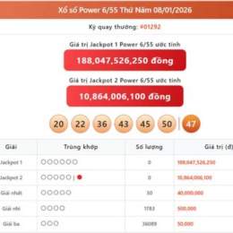 xo so power 6 55