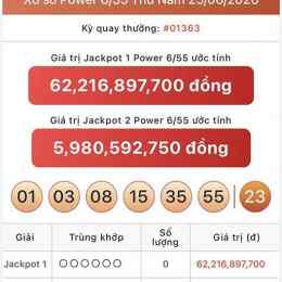 xổ số power mới nhất