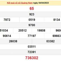 xổ số quảng nam tuần trước