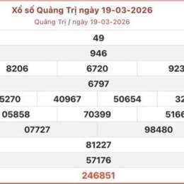 xổ số quảng trị ngày 26 tháng 2