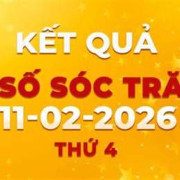 xổ số sóc trăng 11 tháng 2
