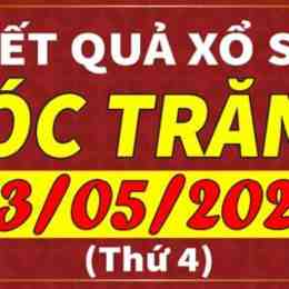 xổ số sóc trăng 13 tháng 05