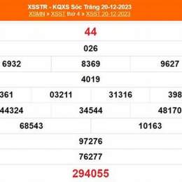 xổ số sóc trăng 24 tháng 6