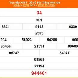 xổ số sóc trăng ngày 10 tháng 6