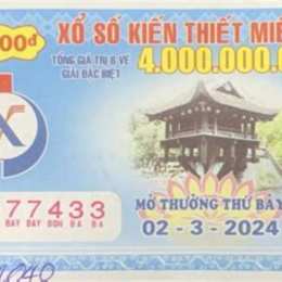 xổ số thủ đô 100 ngày