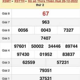 xổ số thừa thiên huế thứ hai