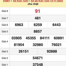 xổ số tỉnh kon tum