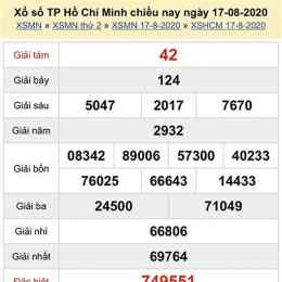 xổ số tp hồ chí minh