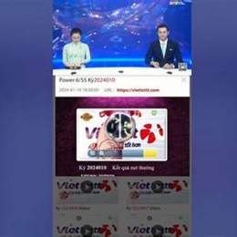 xổ số trực tiếp vietlott