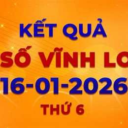 xổ số vĩnh long 16 tháng 01