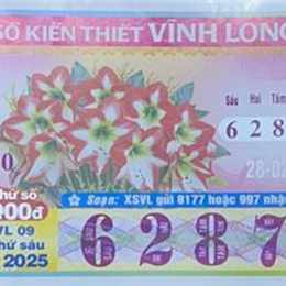 xổ số vĩnh long 20 tháng 03