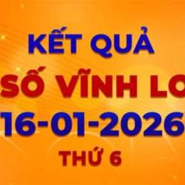 xổ số vĩnh long ngày 16 tháng 01